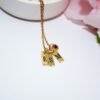 il_fullxfull.7581633334_kqil Minimalist Initial Necklace – Custom Heart Accent Pendant | 18K Gold Plated Stainless Steel