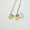 il_fullxfull.7581633844_i24m Minimalist Initial Necklace – Custom Heart Accent Pendant | 18K Gold Plated Stainless Steel