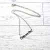 il_fullxfull.7581635616_s7pb Votes Over Vibes Necklace • Satin Stainless Steel, Social Justice Gift