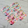 I hate it here - Passive Aggressive Humor Decal - Sarcastic Sticker - Snarky Floral Laptop Decal