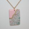 il_fullxfull.7581640058_99nc Handmade Concrete Pendant – Rose Gold Turquoise Inlay, Pink & Gold Accent