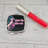 Bettie Page Compact Mirror: Retro Pin-Up Makeup Accessory