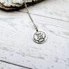 Engraved Scallop Shell Necklace – Stainless Steel (Take Me to the Sea) 3 Engraved Scallop Shell Necklace – Stainless Steel (Take Me to the Sea)