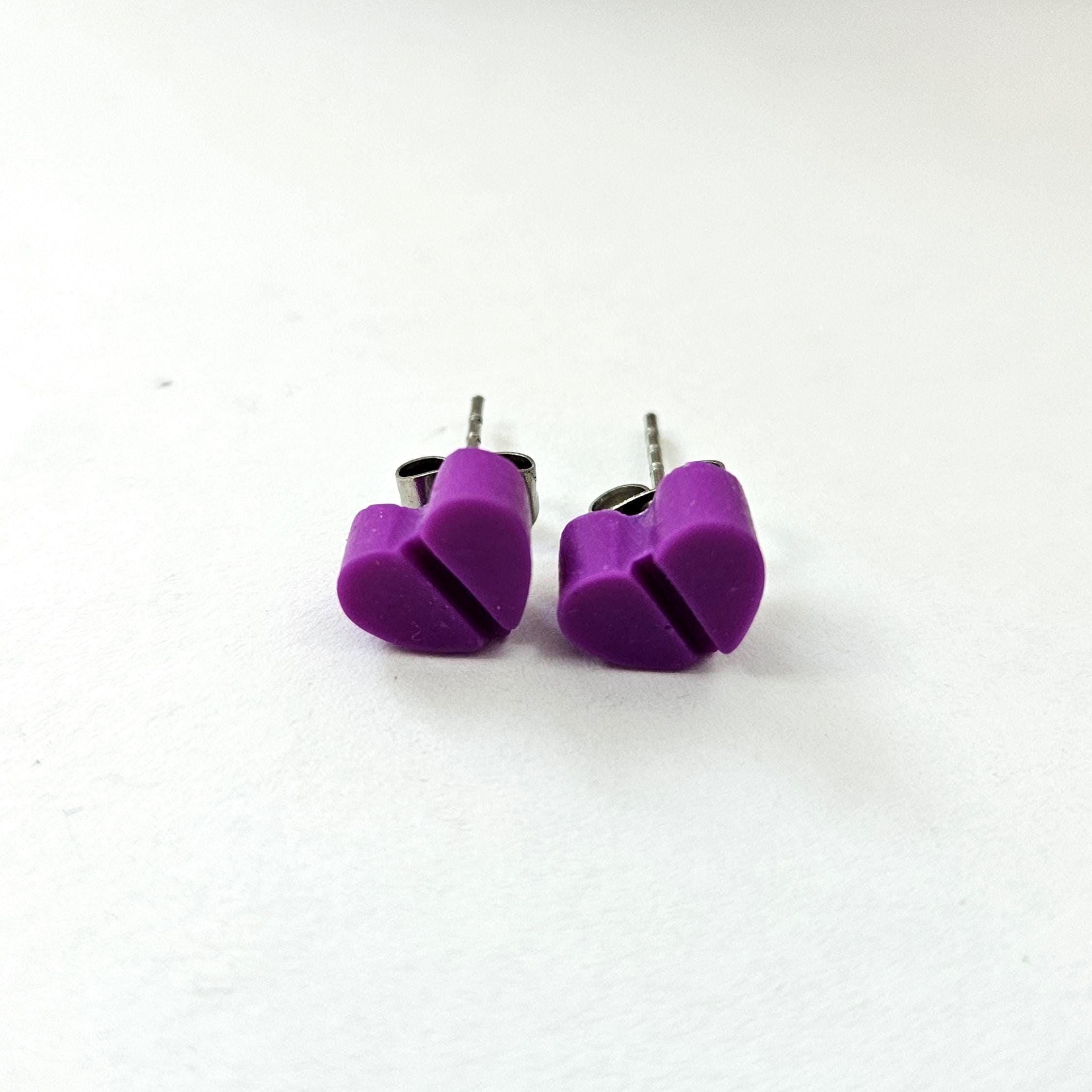 Polymer Clay Pill Earrings: Mental Health Studs, Quirky Gift Set - Image 5