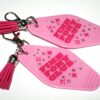 il_fullxfull.7581649384_5o6y Pink Pony Club Motel Keychain — Pastel Pink Rhinestone Tassel Bag Charm