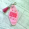il_fullxfull.7581649822_kjcc-1 Pink Pony Club Motel Keychain — Pastel Pink Rhinestone Tassel Bag Charm