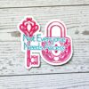 il_fullxfull.7581652538_mpmv Boundaries and Consent Sticker – Key & Lock Design, Waterproof Vinyl Decal