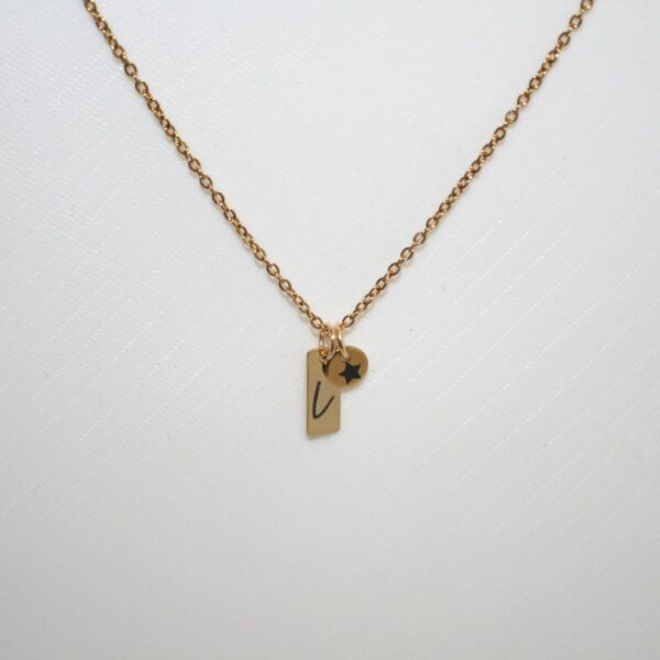 il_fullxfull.7581652906_1t6j Personalized Gold Plated Initial Necklace with Star Pendant – Custom Script Jewelry