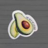 il_fullxfull.7581656614_d4l8 Holographic Avocado Sticker - Heart of Stone Sticker - Los Campesinos Inspired