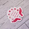il_fullxfull.7581656880_ibme-1 God is a Woman and She's Tired – Feminist Celestial Vinyl Sticker (Matte or Holo Dot)