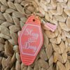 il_fullxfull.7581659906_7nac Slay All Day Motel Keychain: 3D Printed Pink Bag Charm