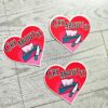 Cry About It Heart Sticker: Feminist Vinyl, Waterproof Laminated 2" 4 Cry About It Heart Sticker: Feminist Vinyl, Waterproof Laminated 2"