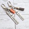 Fuck Fascism Keychain – Engraved Stainless Steel Bar Keychain – Activist Protest Gift