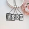Pride and Prejudice Book Necklace – Jane Austen Literary Jewelry – Romantic Gift for Her 9 Miniature Pride and Prejudice book pendant — engraved stainless steel, mirror-polish finish. Jane Austen jewelry for the romantic reader. Tarnish-proof. "You have bewitched me, body and soul." 🥀📖 Whether you're a Lizzie or a Darcy, our Pride and Prejudice Book Necklace is the ultimate tribute to the world’s most famous enemies-to-lovers story. Crafted from high-grade 304 Stainless Steel and polished to a stunning mirror finish, this pendant is designed for the dreamers, the readers, and the ones (9)