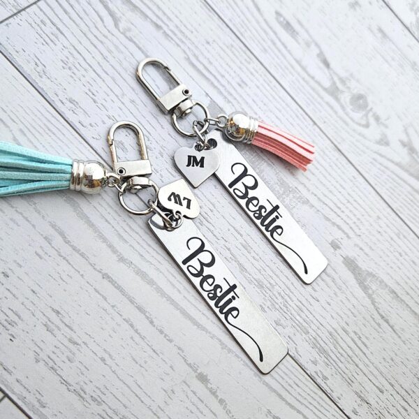 il_fullxfull.7581666198_3gpu-1 Personalized Bestie Keychain • Stainless Steel Engraved Tag with Initial Heart & Tassel