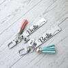 il_fullxfull.7581666590_qxk5-1 Personalized Bestie Keychain • Stainless Steel Engraved Tag with Initial Heart & Tassel
