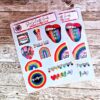 il_fullxfull.7581668728_tsmf Pride Sticker Sheet | 11-Pack LGBTQ Gay Pride Decals for Activists
