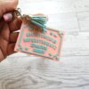 Talking Board Bag Charm – Divination-Inspired 3D Printed Keychain with Planchette