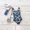 Eras Personalized Bodysuit Bag Charm: Midnight Sparkle Rhinestone Keychain, Custom Purse Accessory 7 Eras Personalized Bodysuit Bag Charm: Midnight Sparkle Rhinestone Keychain, Custom Purse Accessory