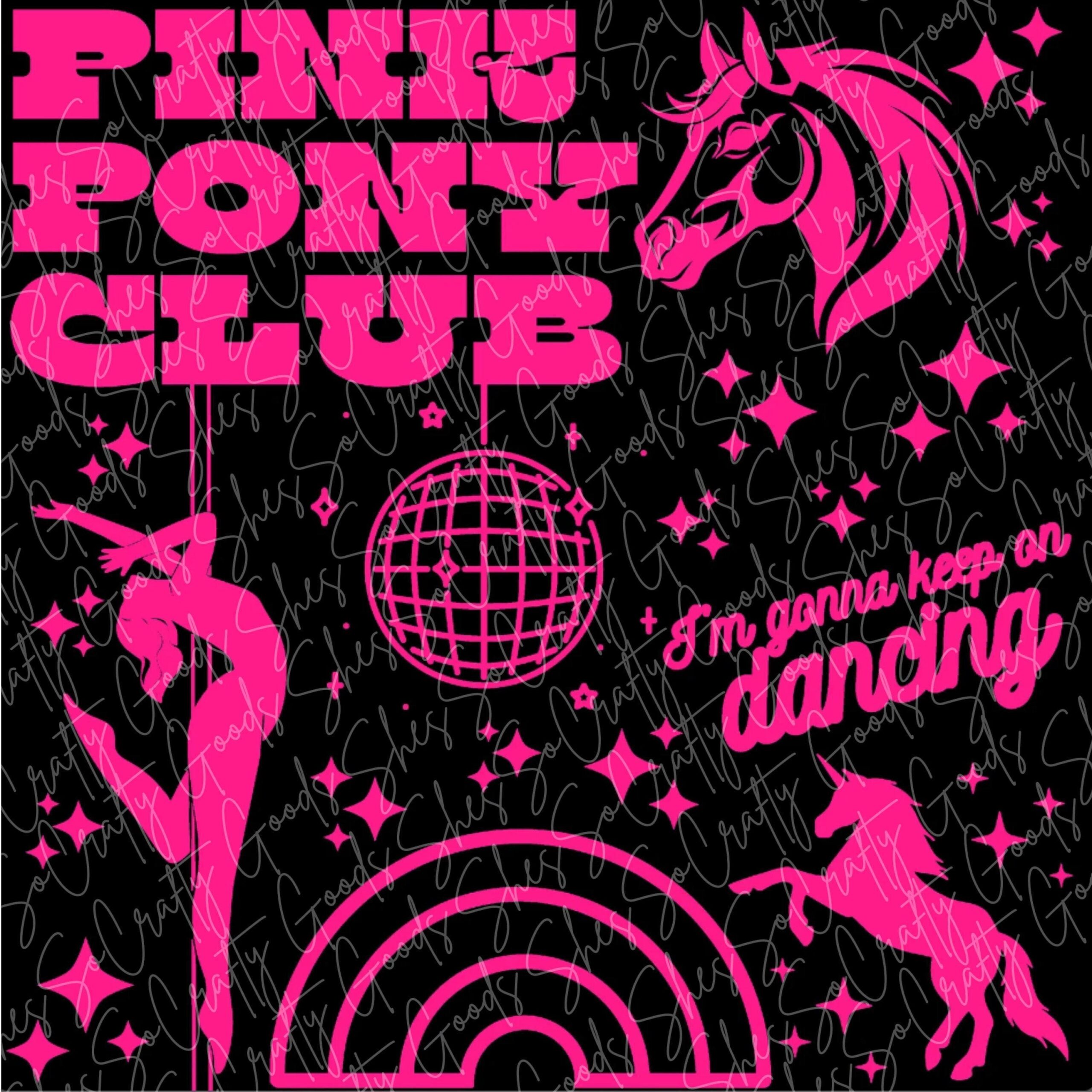 Pink Pony Club Tote Bag: Glow-in-the-Dark, XL Capacity - Image 7