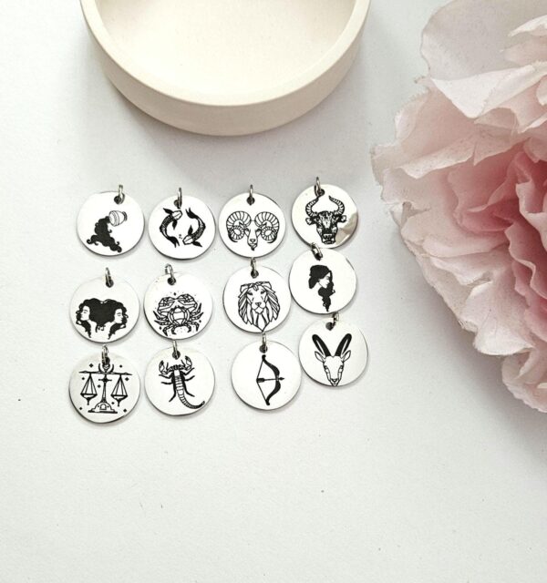 il_fullxfull.7581675088_ruiw Minimalist Zodiac Pendant Necklace: Stainless Steel Horoscope Charm