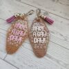 il_fullxfull.7581675190_g5n6-1 Retro "Have a Gay Day" Keychain: 3D Printed Glitter Pride Key Fob