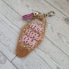 il_fullxfull.7581675306_swgi-1 Retro "Have a Gay Day" Keychain: 3D Printed Glitter Pride Key Fob
