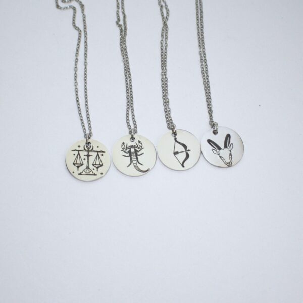 il_fullxfull.7581675394_6c25 Minimalist Zodiac Pendant Necklace: Stainless Steel Horoscope Charm