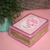 Resin Book Box: 'Fuck Around and Find Out - Handcrafted Storage for Book Lovers 7 Hide your treasures in plain sight with this handmade resin book box—a sassy and stylish storage solution for any book lover! Designed to blend seamlessly into your bookshelf or desk, this epoxy resin book box is both functional and eye-catching. ✨ Features: 📖 Handcrafted with high-quality tinted epoxy resin – durable, glossy, and built to last. 🎨 Hand-painted page details – complete with gold accents on the edges and spine for that luxury book aesthetic. 💖 Custom-designed cover – featuring a pi (7)