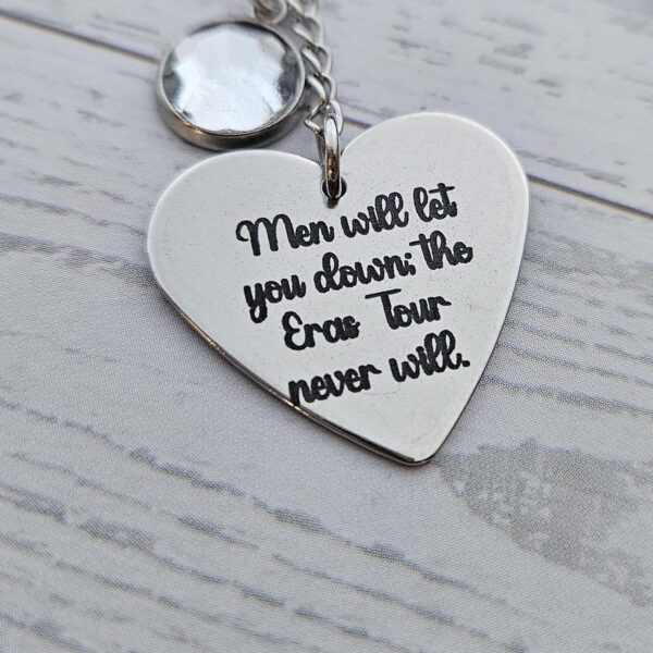 il_fullxfull.7606461342_esgi Opalite Era Showgirl Bag Charm • Custom Lyric Engraved Heart or Glow-in-the-Dark Lightning Bolt