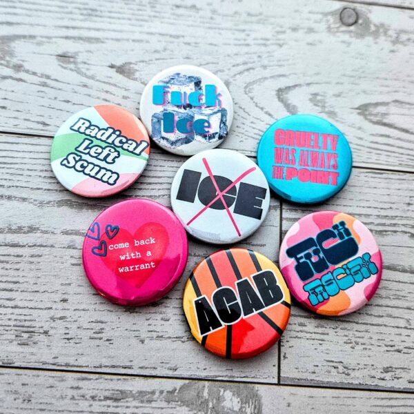 il_fullxfull.7620466208_mm4h Activist Statement Button Pins | Bold Political Designs, 1.25 Inch