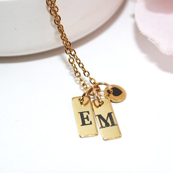 il_fullxfull.7629581555_1x9j Minimalist Initial Necklace – Custom Heart Accent Pendant | 18K Gold Plated Stainless Steel