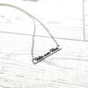 il_fullxfull.7629583235_6ubt Votes Over Vibes Necklace • Satin Stainless Steel, Social Justice Gift