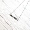 il_fullxfull.7629583407_qjhi Votes Over Vibes Necklace • Satin Stainless Steel, Social Justice Gift