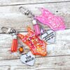 Custom Showgirl Eras Bodysuit Keychain – Personalized Glitter Resin Bag Charm with Engraved Quote 2 Custom Showgirl Era Bodysuit Keychain – Personalized Glitter Resin Bag Charm with Engraved Quote