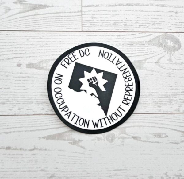 il_fullxfull.7629586591_ipmy DC Statehood Sticker Pack: Political Protest Vinyl Decals