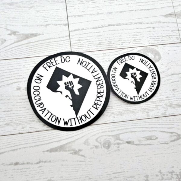 il_fullxfull.7629587113_gxoi DC Statehood Sticker Pack: Political Protest Vinyl Decals
