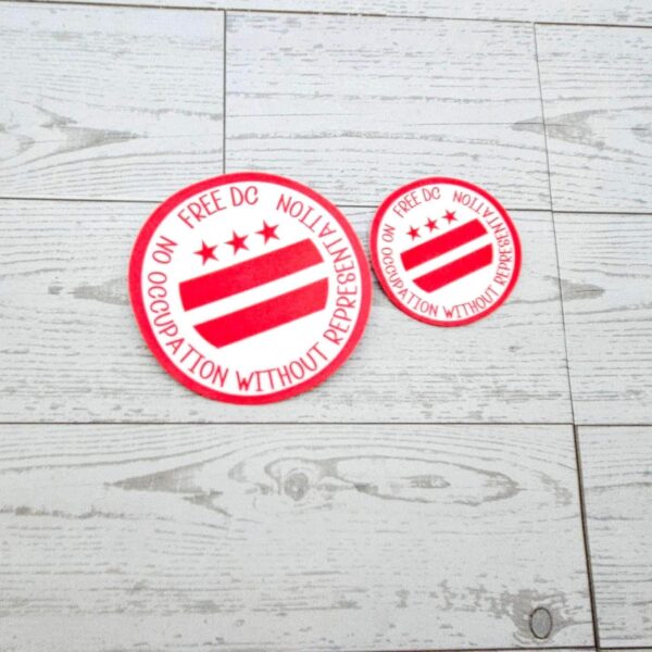 il_fullxfull.7629587193_pg13 DC Statehood Sticker Pack: Political Protest Vinyl Decals