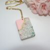 il_fullxfull.7629587633_mhhw Handmade Concrete Pendant – Rose Gold Turquoise Inlay, Pink & Gold Accent
