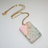 il_fullxfull.7629587761_ef2o Handmade Concrete Pendant – Rose Gold Turquoise Inlay, Pink & Gold Accent