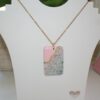 il_fullxfull.7629587849_29w7 Handmade Concrete Pendant – Rose Gold Turquoise Inlay, Pink & Gold Accent