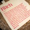 il_fullxfull.7629589625_ksr9 Feminist Bitch Tote Bag, Women's Rights Activism Canvas Bag, Hot Pink Print