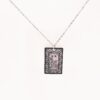 Gatsby Book Necklace – Mirror Polish Stainless Steel Literary Pendant 5 Great Gatsby miniature book pendant — mirror-polish stainless steel, engraved in-house. Tarnish-proof literary jewelry for the classic literature lover. “So we beat on, boats against the current...” 🍸✨ Capture the glittering allure of West Egg with our Mirror Polish Great Gatsby Necklace. This isn't just a book charm; it’s a high-shine statement piece designed for those who find beauty in the classics. Crafted from 304 Stainless Steel and polished to a brilliant, reflective finish, it mimics the (5)