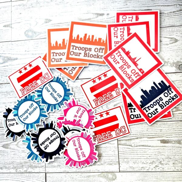 il_fullxfull.7629590009_5k5c-1 Free DC Vinyl Sticker: Washington DC Protest Art - Weatherproof