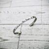 Engraved Stainless Steel Cuff Bracelet | Minimalist Poet Quote Jewelry 5 Engraved Stainless Steel Cuff Bracelet | Minimalist Poet Quote Jewelry