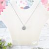 Engraved Scallop Shell Necklace – Stainless Steel (Take Me to the Sea) 4 Engraved Scallop Shell Necklace – Stainless Steel (Take Me to the Sea)