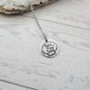 Engraved Scallop Shell Necklace – Stainless Steel (Take Me to the Sea) 6 Engraved Scallop Shell Necklace – Stainless Steel (Take Me to the Sea)