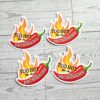 il_fullxfull.7629594455_qo6m-1 Feminist Jalapeño Sticker: Retro Vinyl Decal - Waterproof