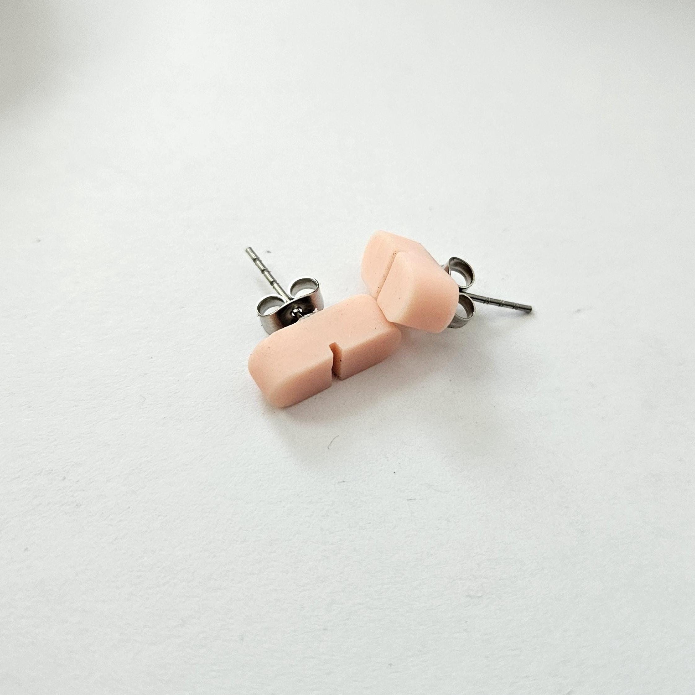 Polymer Clay Pill Earrings: Mental Health Studs, Quirky Gift Set - Image 6