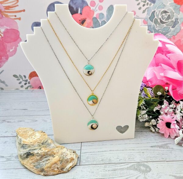il_fullxfull.7629594785_8jqj-1 Handmade Seashell Pendant Necklace – Ocean Resin Coastal Jewelry – Beach Gift for Her